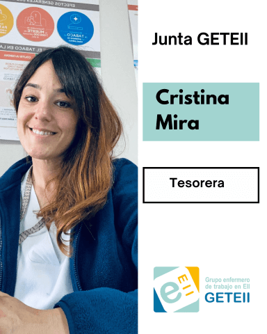 Cristina Mira - tesorera GETEII Cristina Mira - tesorera GETEII