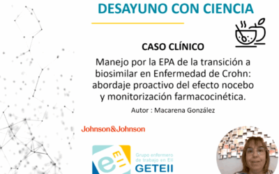 Desayuno con Ciencia: Manejo por la EPA de la transición a biosimilar en Enfermedad de Crohn