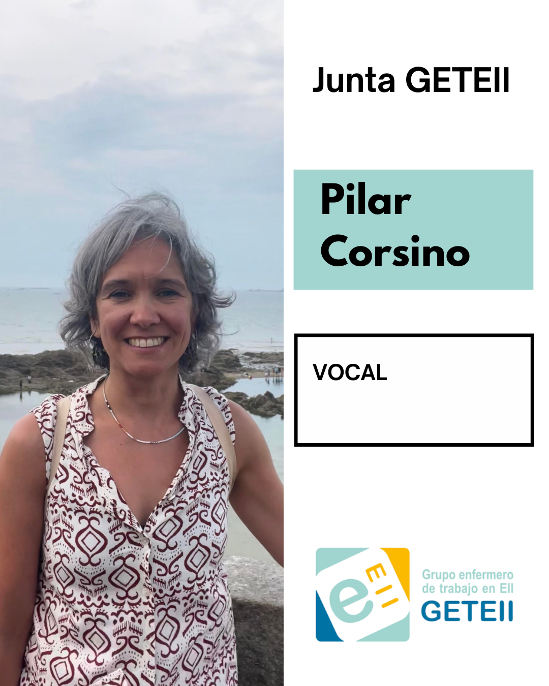 Pilar Corsino - Vocal de GETEII